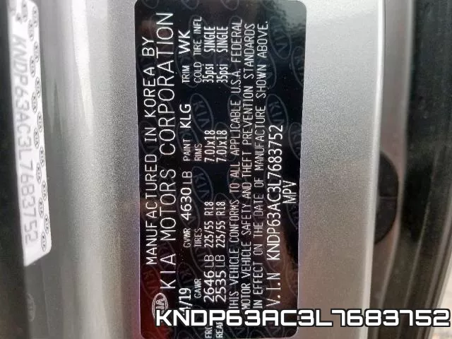 KNDP63AC3L7683752 фото 2