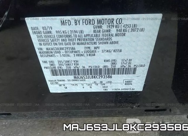 MAJ6S3JL8KC293586 фото 10