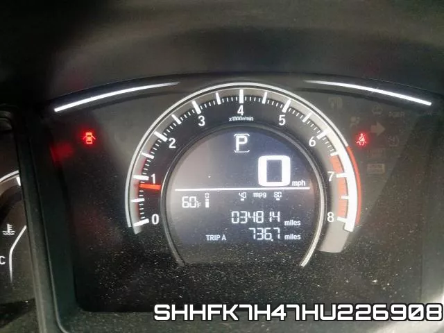 SHHFK7H47HU226908 фото 9