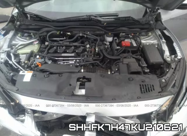 SHHFK7H47KU210621 фото 2