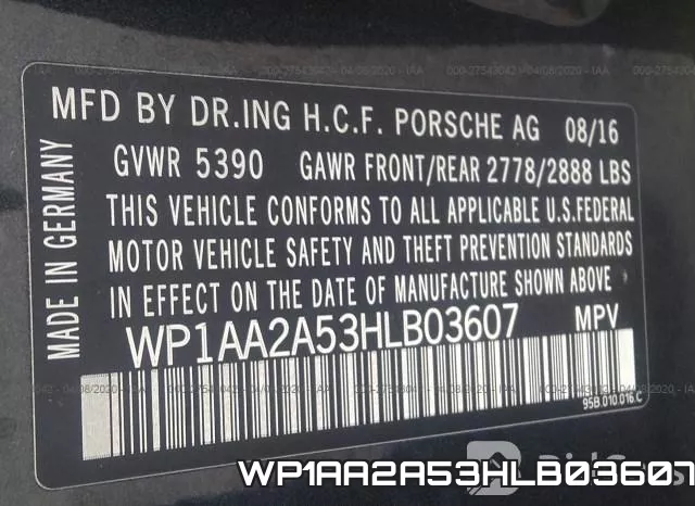 WP1AA2A53HLB03607 фото 10