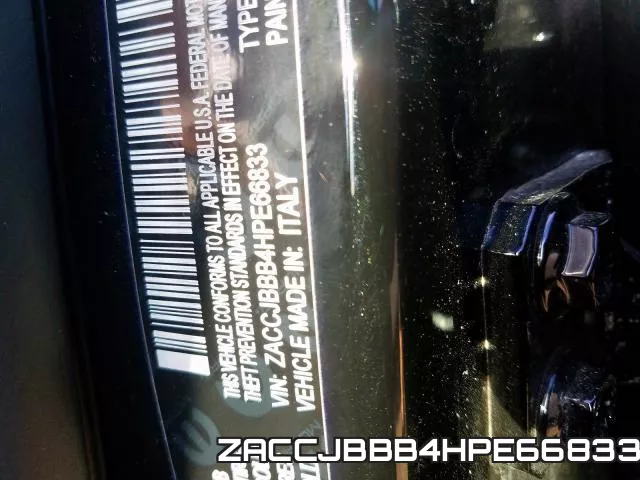 ZACCJBBB4HPE66833 фото 2