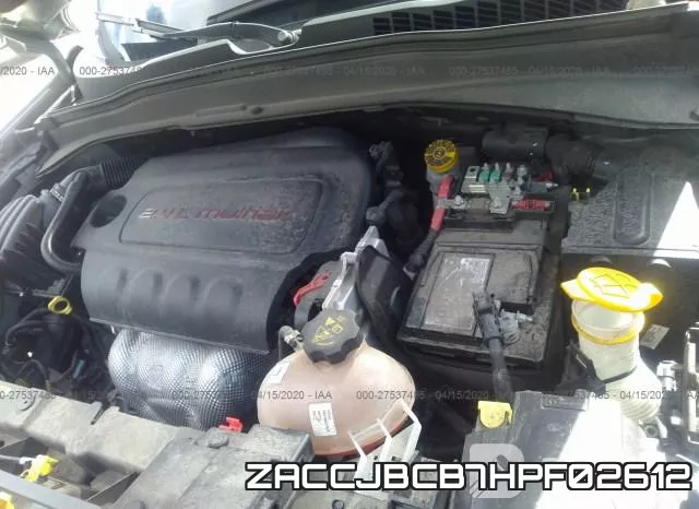 ZACCJBCB7HPF02612 фото 2