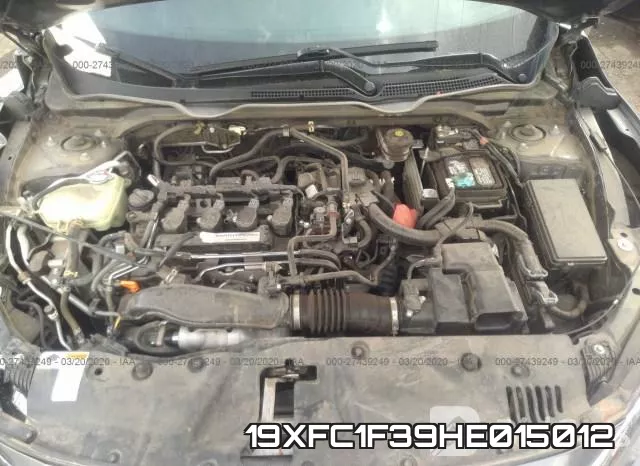 19XFC1F39HE015012 фото 2