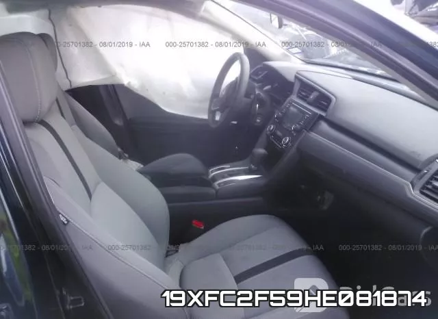 19XFC2F59HE081874 фото 6