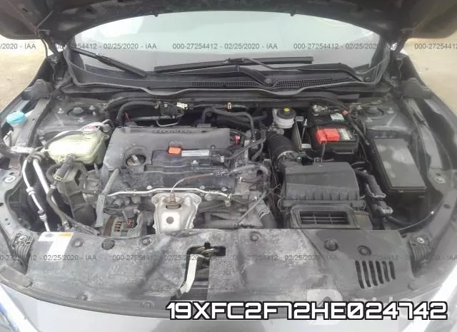 19XFC2F72HE024742 фото 2