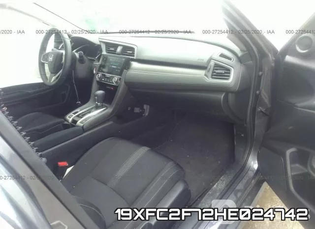 19XFC2F72HE024742 фото 6
