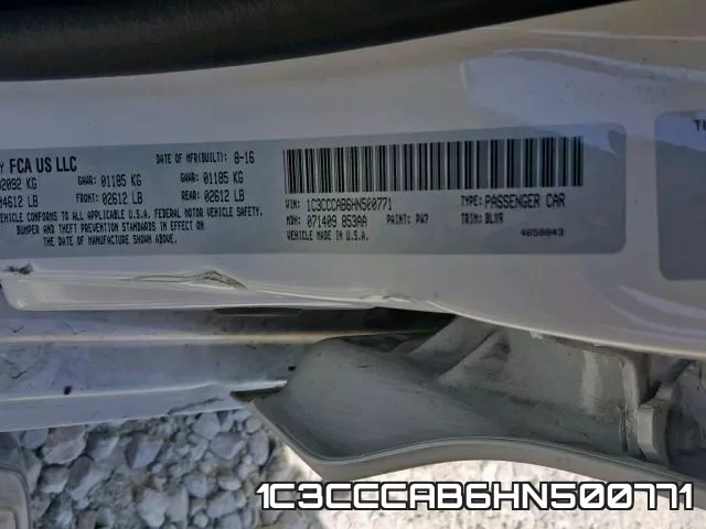 1C3CCCAB6HN500771 фото 2