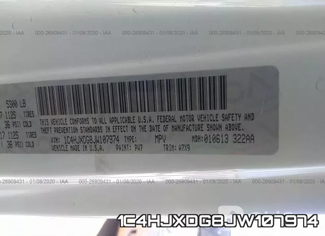 1C4HJXDG8JW107974 фото 10