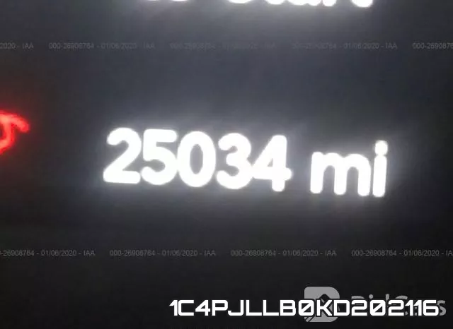 1C4PJLLB0KD202116 фото 8