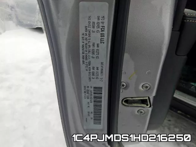 1C4PJMDS1HD216250 фото 2
