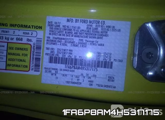 1FA6P8AM4H5317175 фото 10