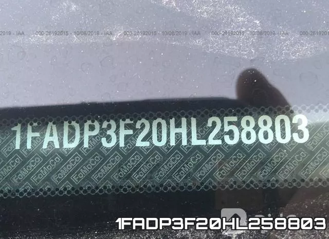 1FADP3F20HL258803 фото 10