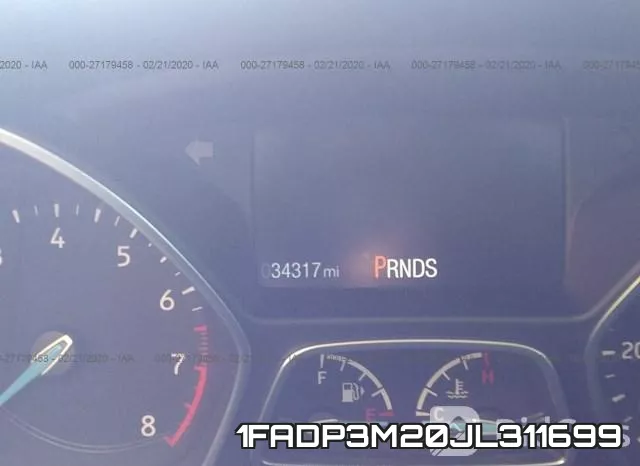 1FADP3M20JL311699 фото 8