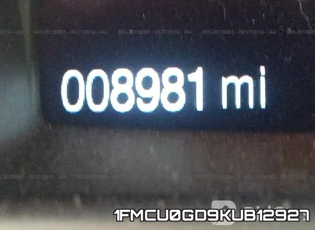 1FMCU0GD9KUB12927 фото 8