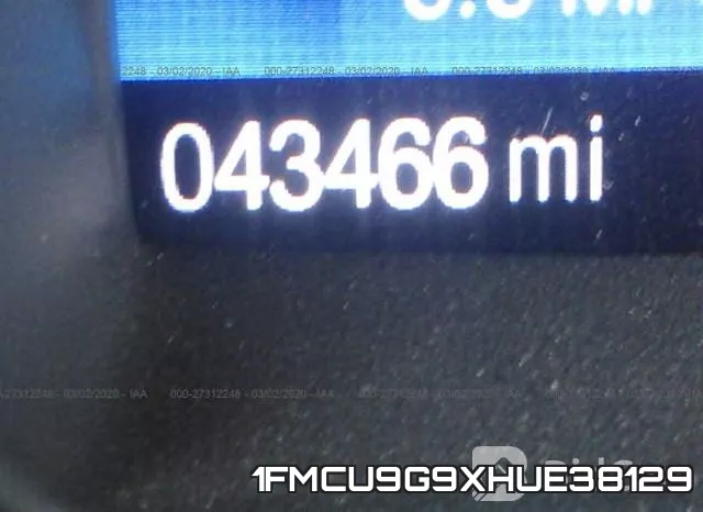 1FMCU9G9XHUE38129 фото 8