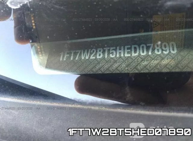 1FT7W2BT5HED07890 фото 10