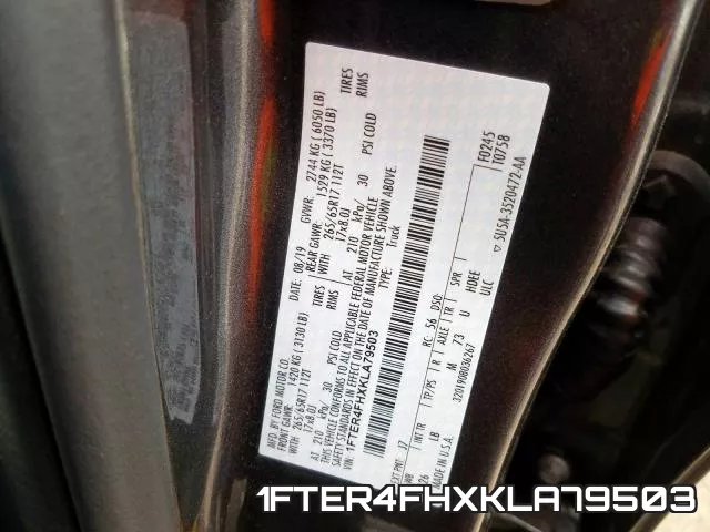 1FTER4FHXKLA79503 фото 2