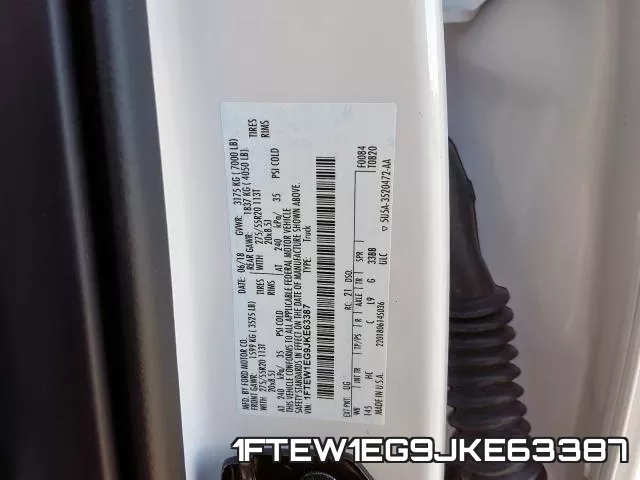 1FTEW1EG9JKE63387 фото 2