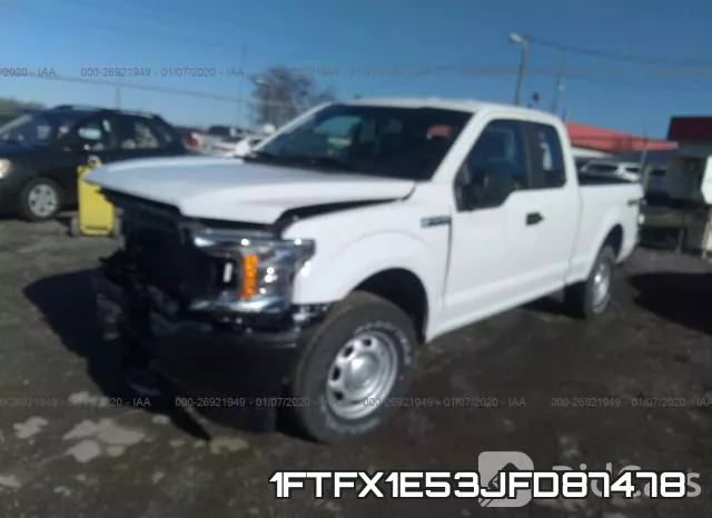 1FTFX1E53JFD87478 фото 3