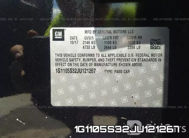 1G1105S32JU121267 фото 10