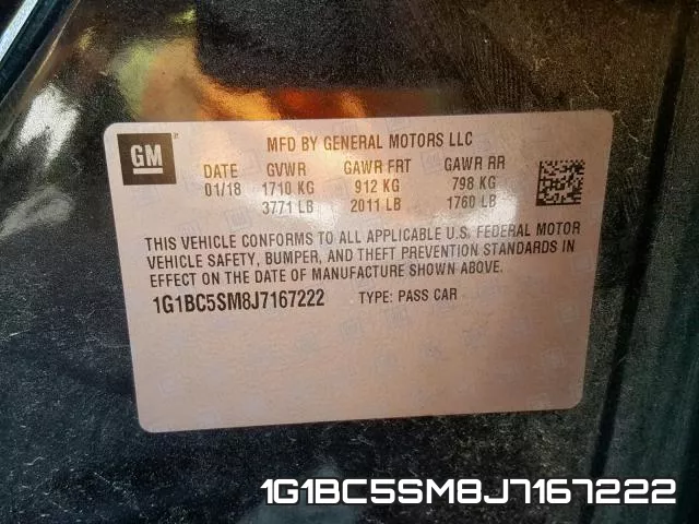 1G1BC5SM8J7167222 фото 2
