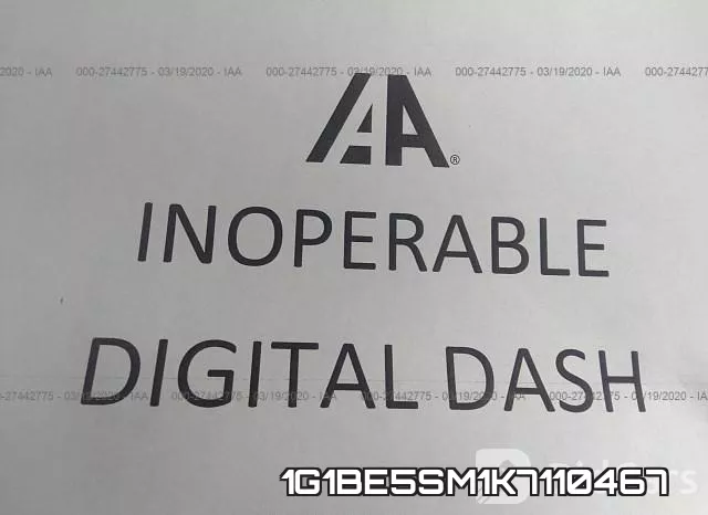 1G1BE5SM1K7110467 фото 8