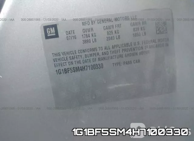 1G1BF5SM4H7100330 фото 10