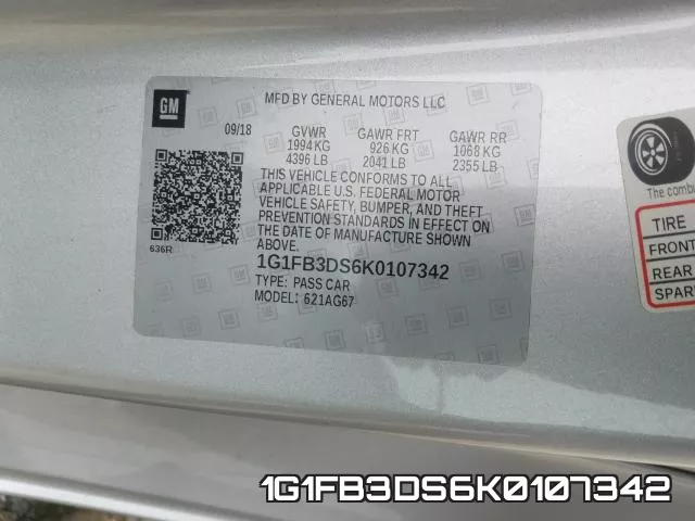 1G1FB3DS6K0107342 фото 2