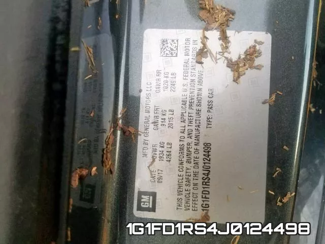 1G1FD1RS4J0124498 фото 2