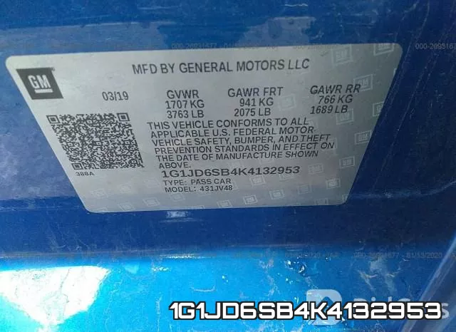 1G1JD6SB4K4132953 фото 10