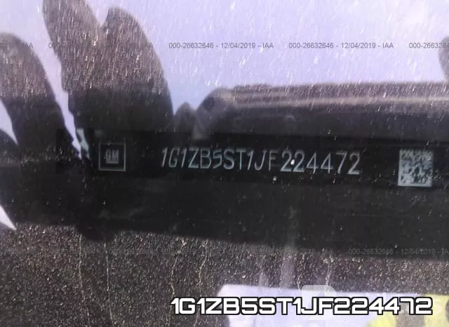 1G1ZB5ST1JF224472 фото 10