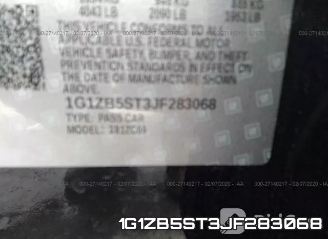1G1ZB5ST3JF283068 фото 10