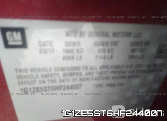 1G1ZE5ST6HF244007 фото 10