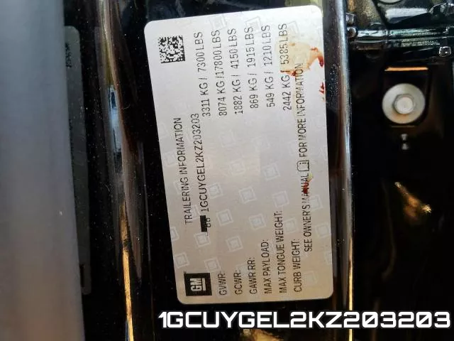 1GCUYGEL2KZ203203 фото 2