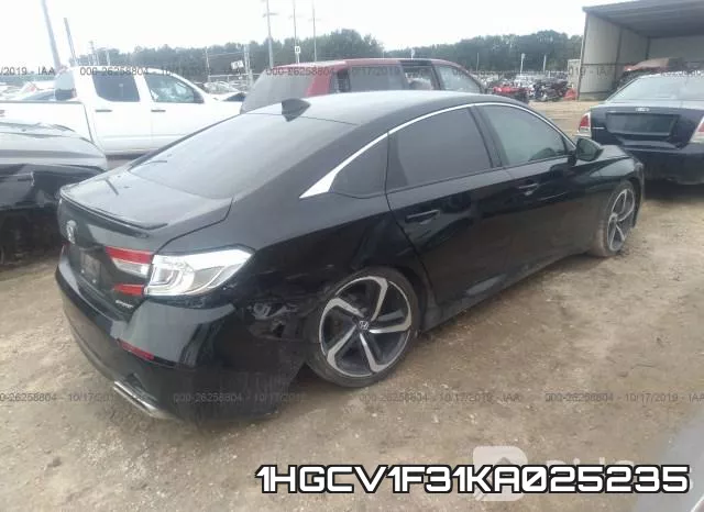 1HGCV1F31KA025235 фото 5
