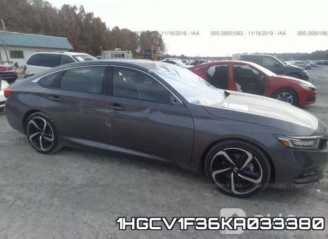 1HGCV1F36KA033380 фото 7
