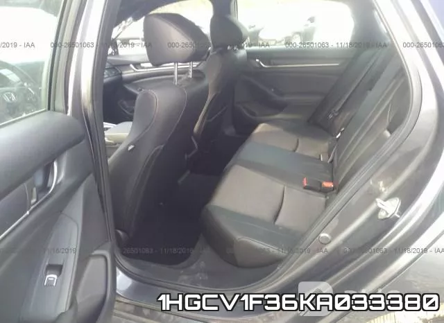 1HGCV1F36KA033380 фото 9