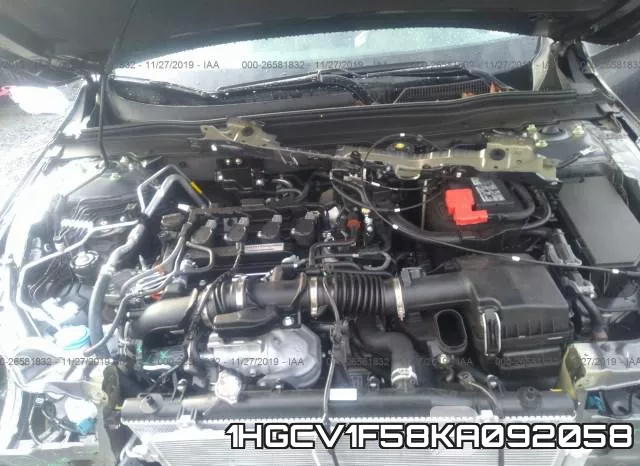 1HGCV1F58KA092058 фото 2