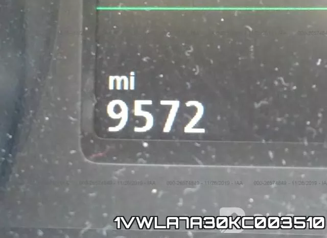 1VWLA7A30KC003510 фото 8