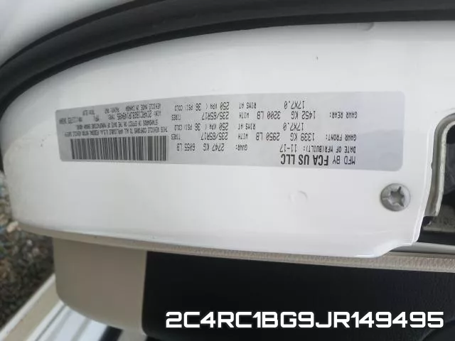 2C4RC1BG9JR149495 фото 2