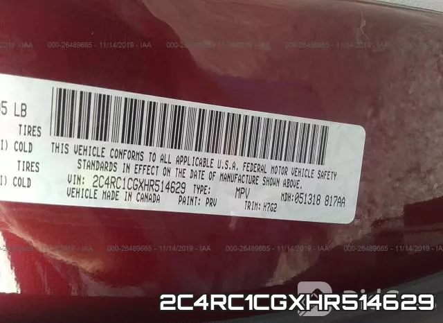 2C4RC1CGXHR514629 фото 10
