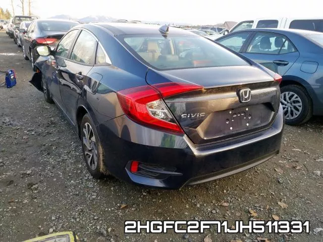 2HGFC2F71JH511331 фото 4