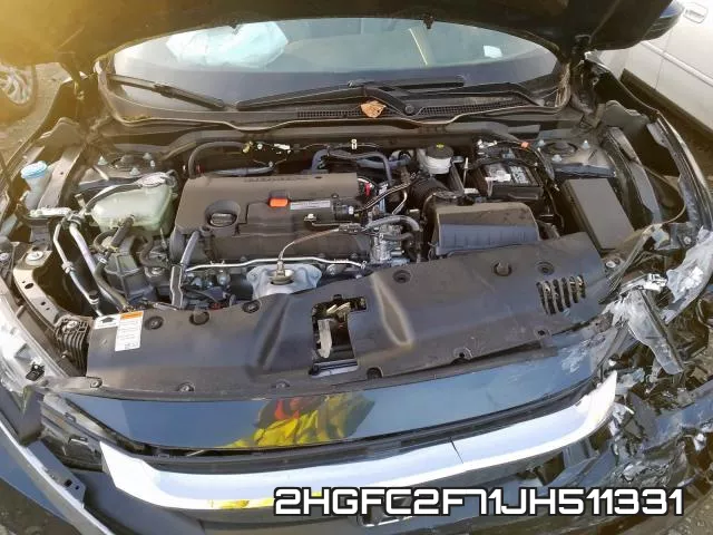 2HGFC2F71JH511331 фото 8