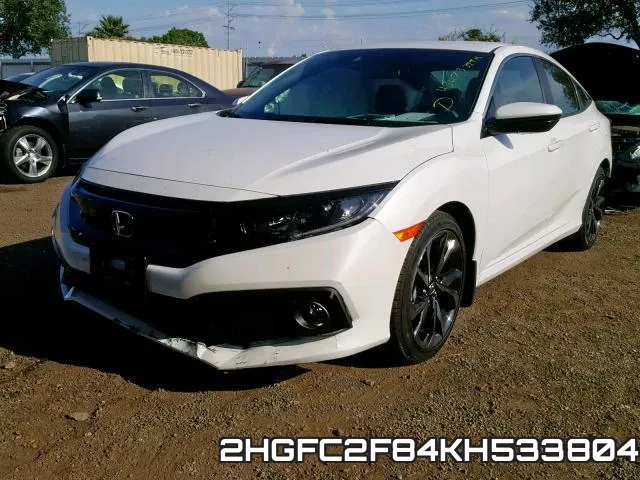 2HGFC2F84KH533804 фото 3