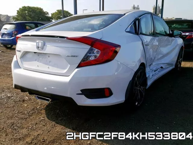 2HGFC2F84KH533804 фото 5