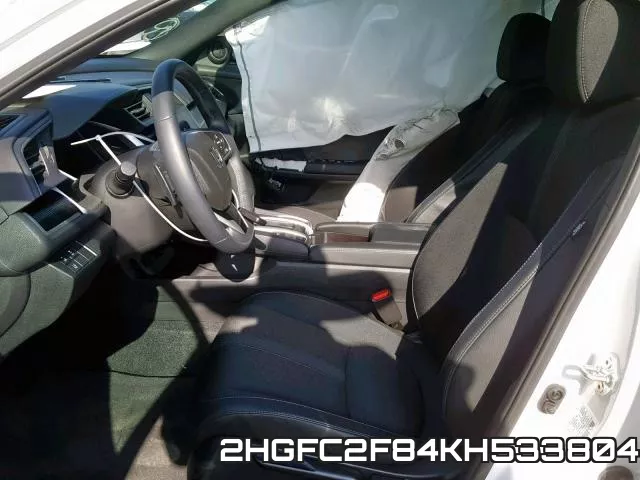2HGFC2F84KH533804 фото 6