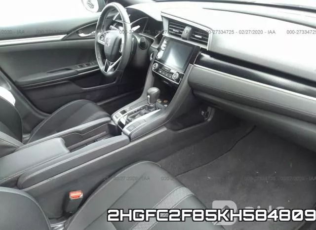 2HGFC2F85KH584809 фото 6