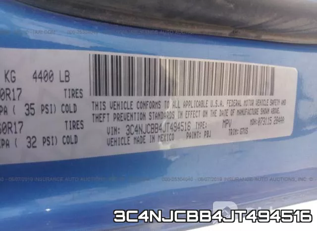 3C4NJCBB4JT494516 фото 10