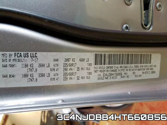 3C4NJDBB4HT660856 фото 2